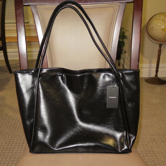 Vegan Leather Work Tote (Brand New) - Picture 3 of 8